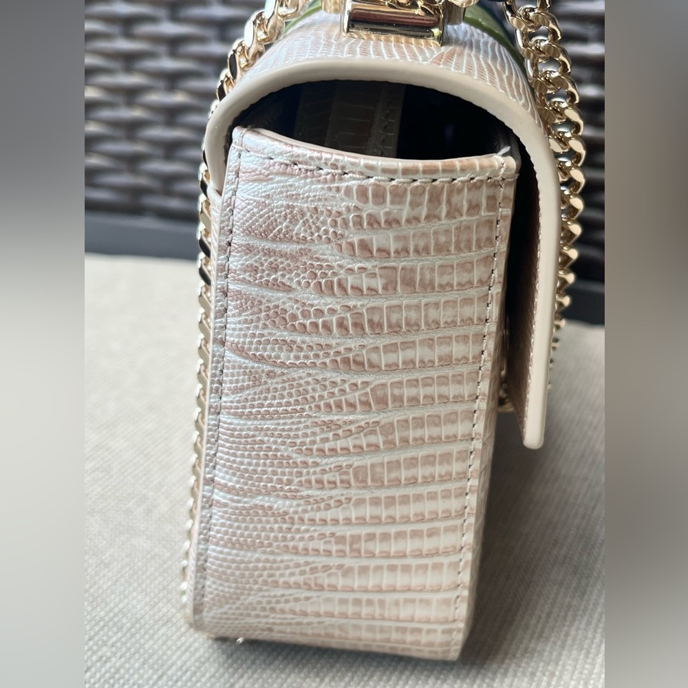 NWT Brahmin ROSA in MULTI ANTIGUO Convertible Chain & Leather Strap Bag - Picture 9 of 15